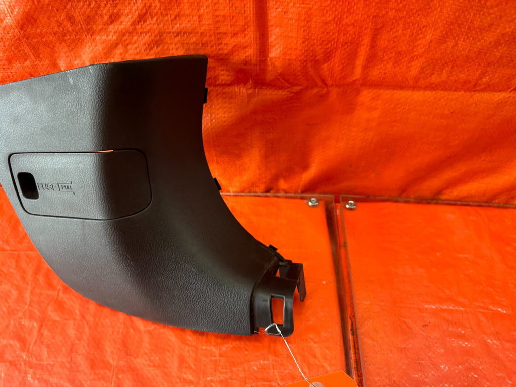 08 12 HONDA ACCORD SEDAN   KICK PANEL   PASSENGER RIGHT SIDE   BLACK   OEM #2392