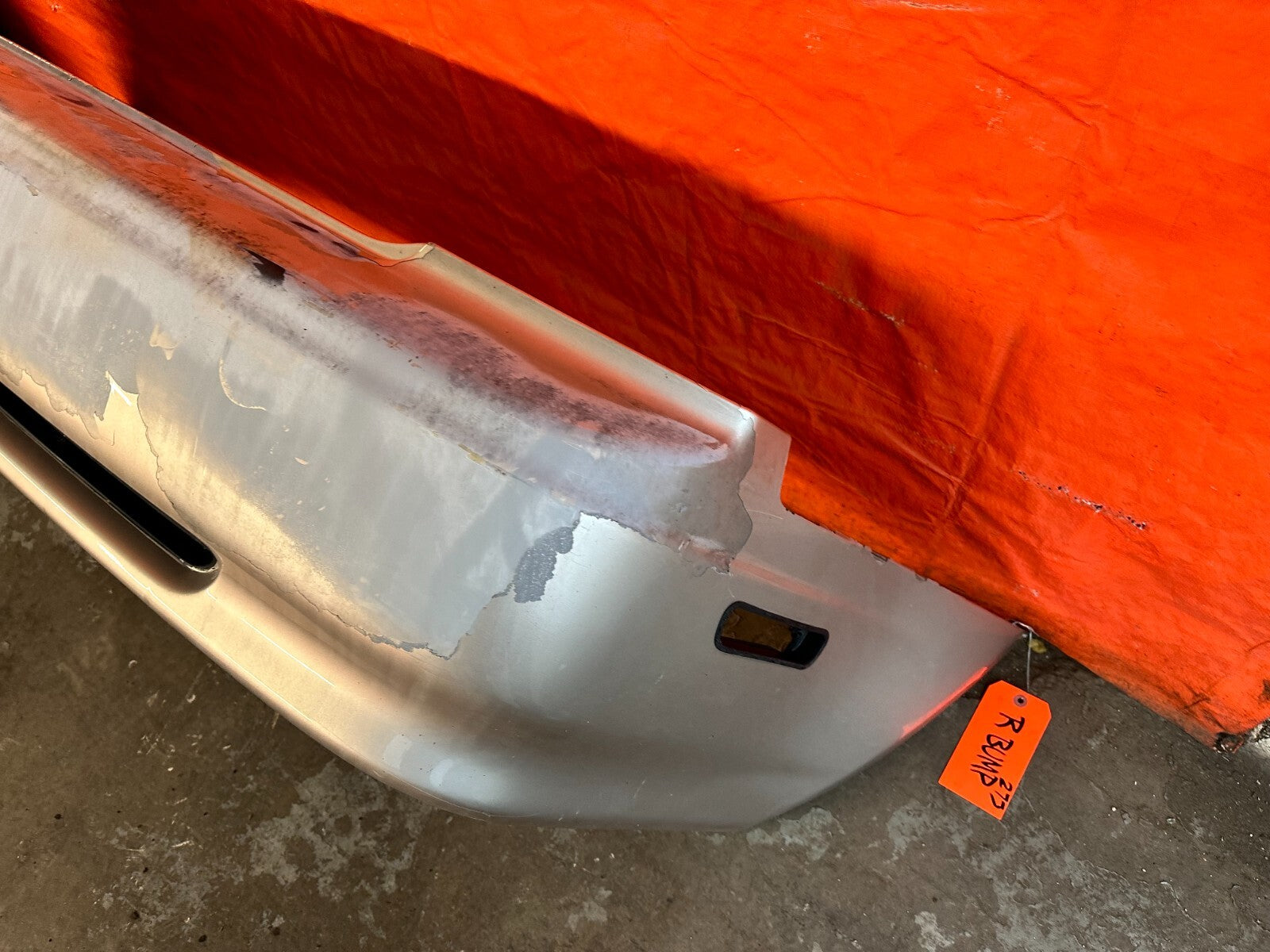 92 96 HONDA PRELUDE   REAR BUMPER COVER W/ OEM HONDA VIN   OEM FACTORY #2735