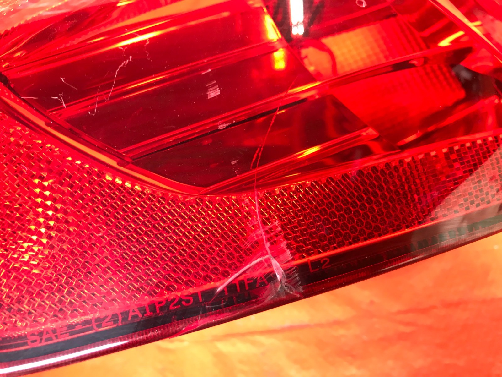 OEM 2011 2012 2013 FORD FIESTA SEDAN DRIVER LEFT OUTER TAIL LIGHT LAMP 4 DOOR 4