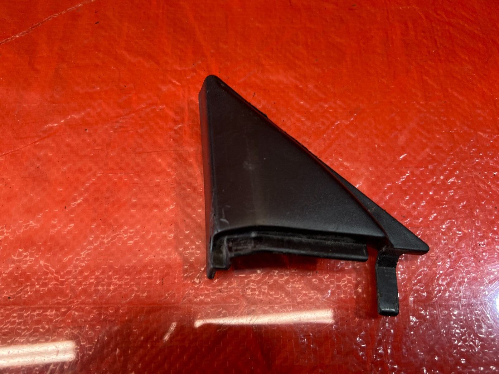 97 01 HONDA PRELUDE   INTERIOR MIRROR TRIM COVER PLASTIC   DRIVER LEFT OEM #1206