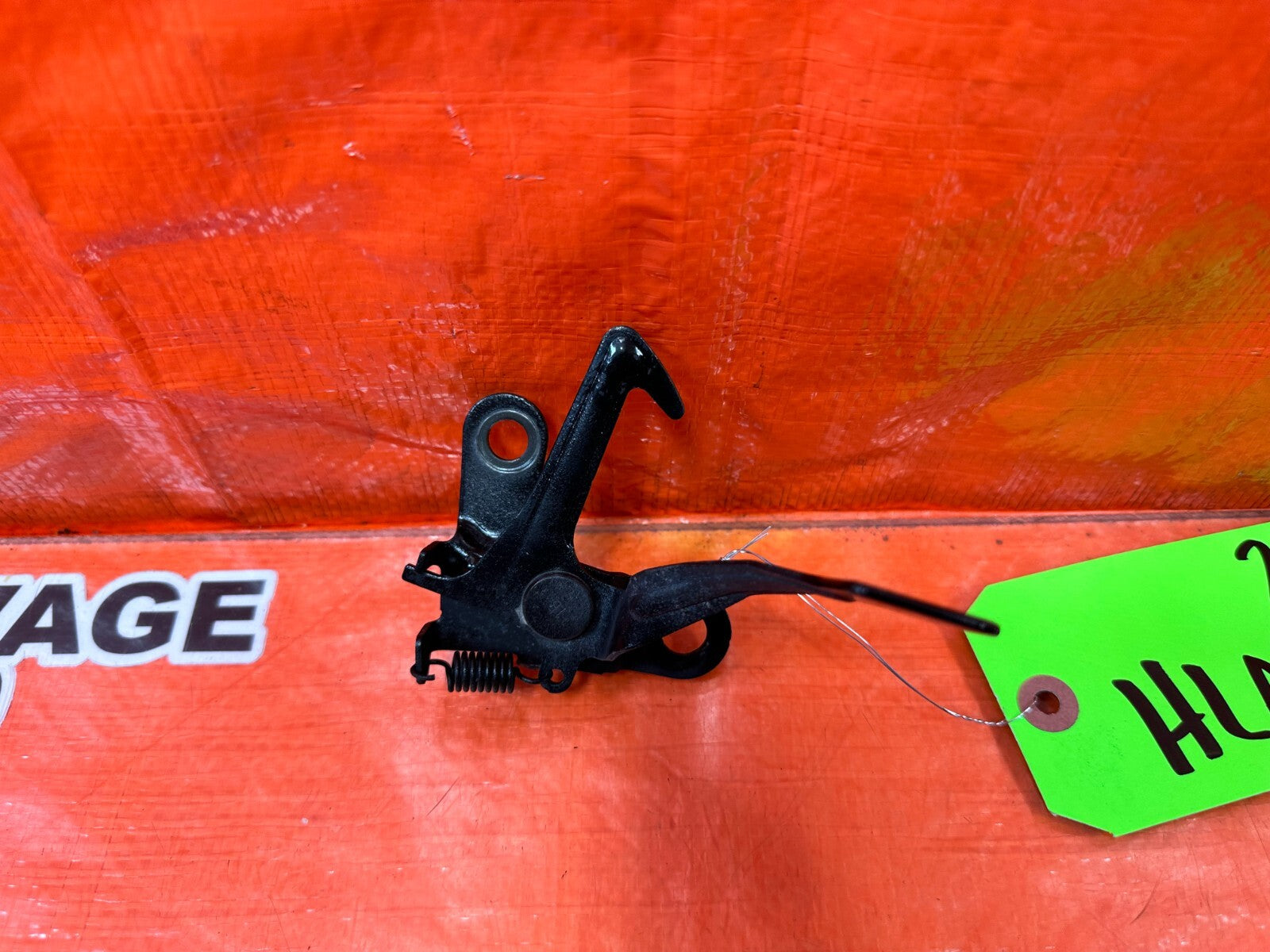 02 10 LEXUS SC430 HOOD LATCH LOCKING MECHANISM LOCK AUXILIARY CATCH HOOK OEM 2614