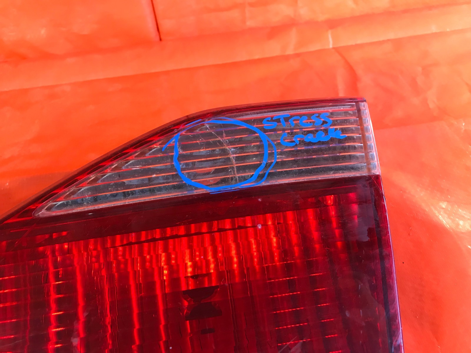 OEM 1998 98 HONDA ACCORD 4 DOOR SEDAN PASSENGER RIGHT INNER TAIL LIGHT TRUNK2