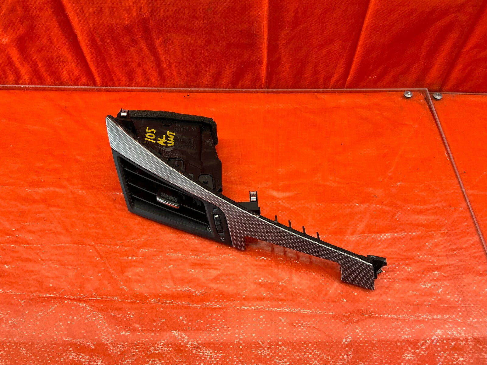14 18 INFINITI Q50 PASSENGER RIGHT AC AIR CONDITIONING VENT   ALUMINUM TRIM OEM7
