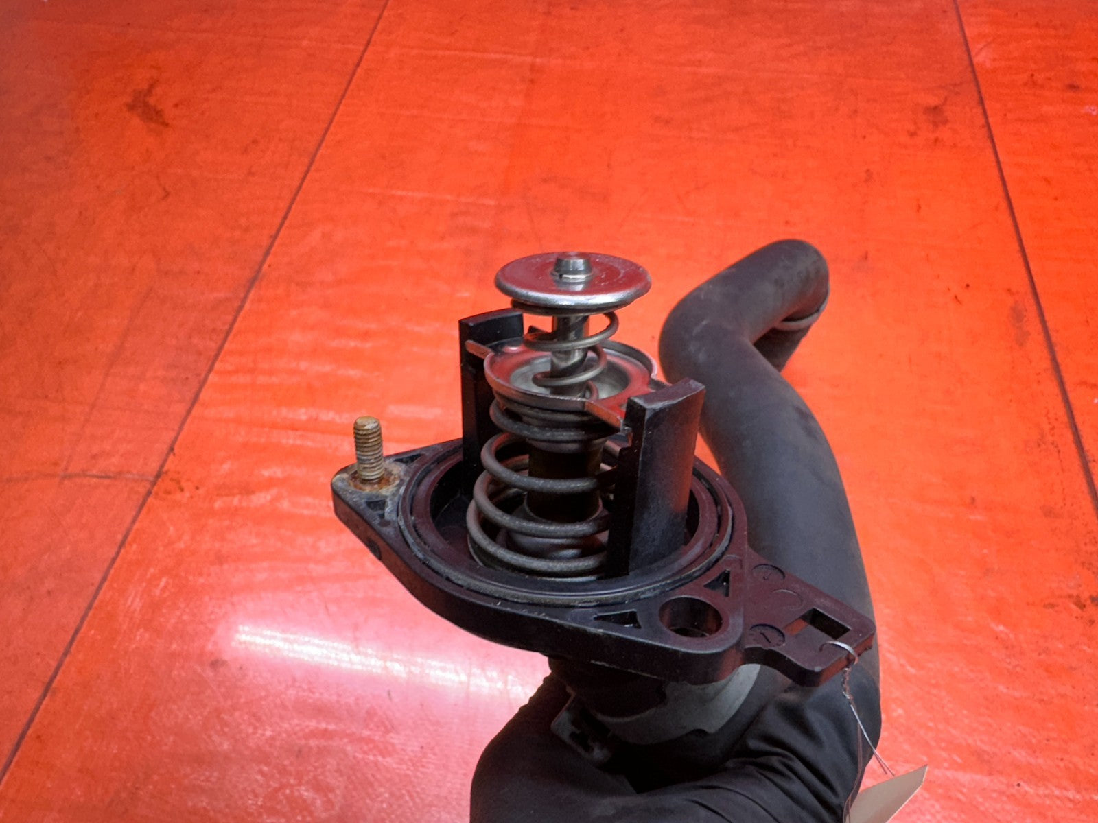 13 15 HONDA CIVIC SI 4D 2.4L K24Z7 ENGINE THERMOSTAT HOUSING W/ RADIATOR HOSE OE7