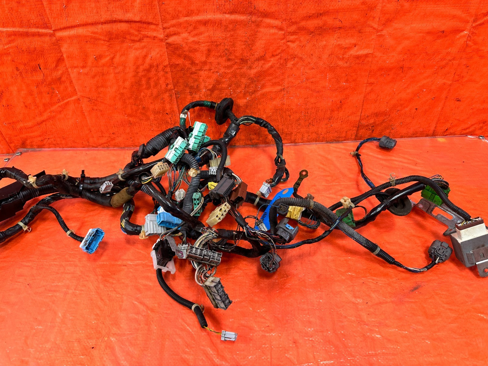 1998 98 HONDA CIVIC DX HATCHBACK INTERIOR FIREWALL CABIN WIRING WIRE HARNESS 31910