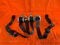 OEM 2008 08 HONDA CIVIC SI COUPE COMPLETE REAR SEAT BELT SET LEFT RIGHT CENTER0
