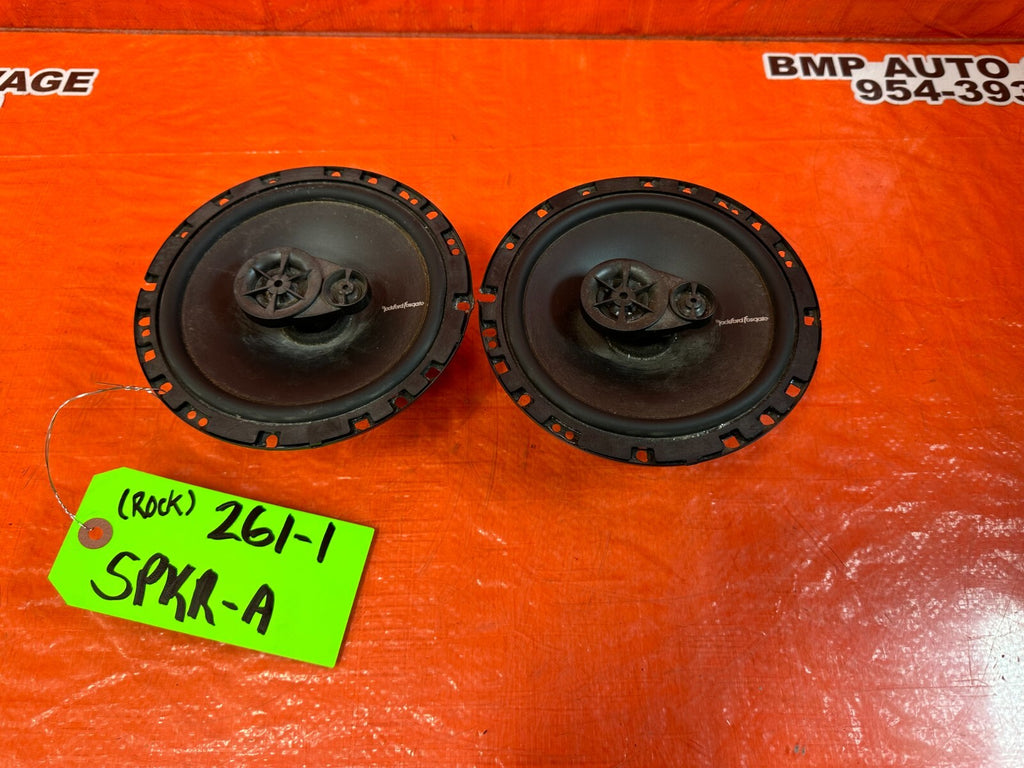 06 11 HONDA CIVIC   ROCKFORD FOSGATE R165X3 SPEAKERS   #2619