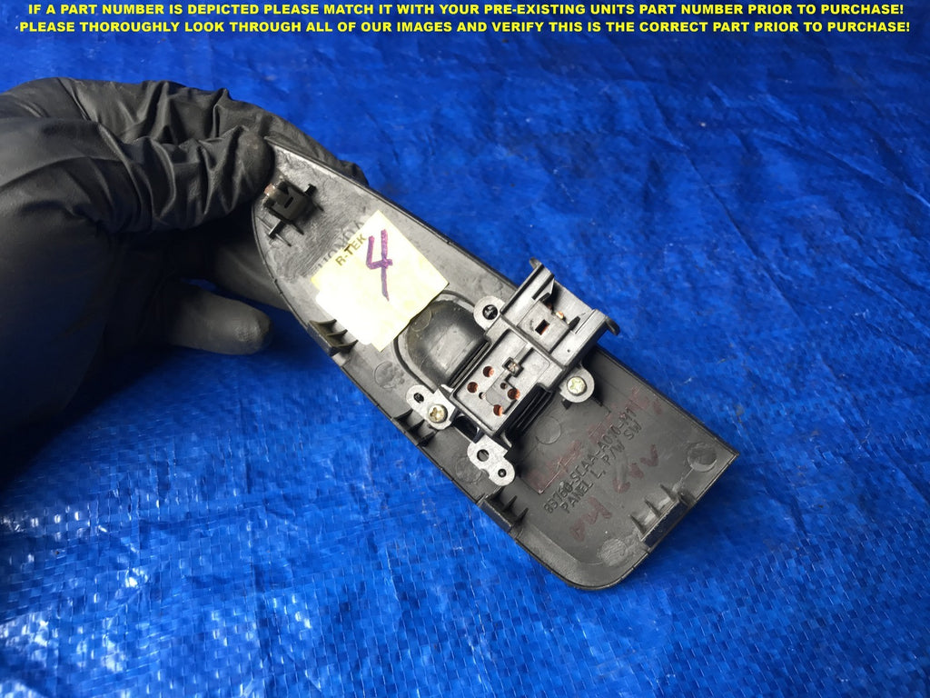 OEM 2002 2003 2004 2005 2006 HONDA CR V CRV DRIVER LEFT REAR WINDOW SWITCH  2