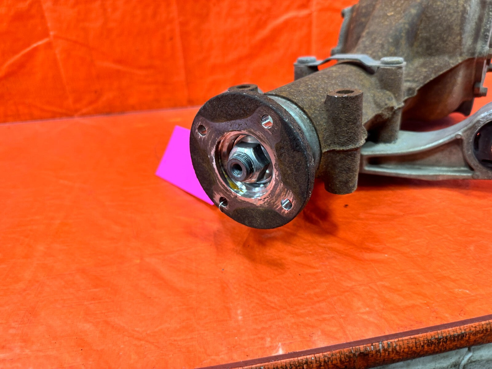 07 14 SUBARU IMPREZA WRX STI   EJ257   DIFFERENTIAL CARRIER PUMPKIN   OEM #28310