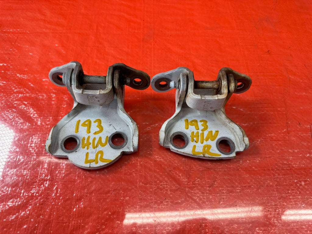 95 98 HONDA ODYSSEY DRIVER LEFT REAR UPPER & LOWER DOOR HINGES HINGE SET 1930