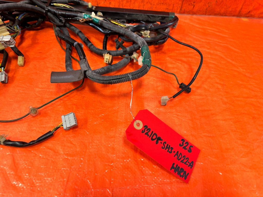 90 91 HONDA CIVIC HATCHBACK   INTERIOR FLOOR WIRING HARNESS WIRE LOOM   OEM 3251