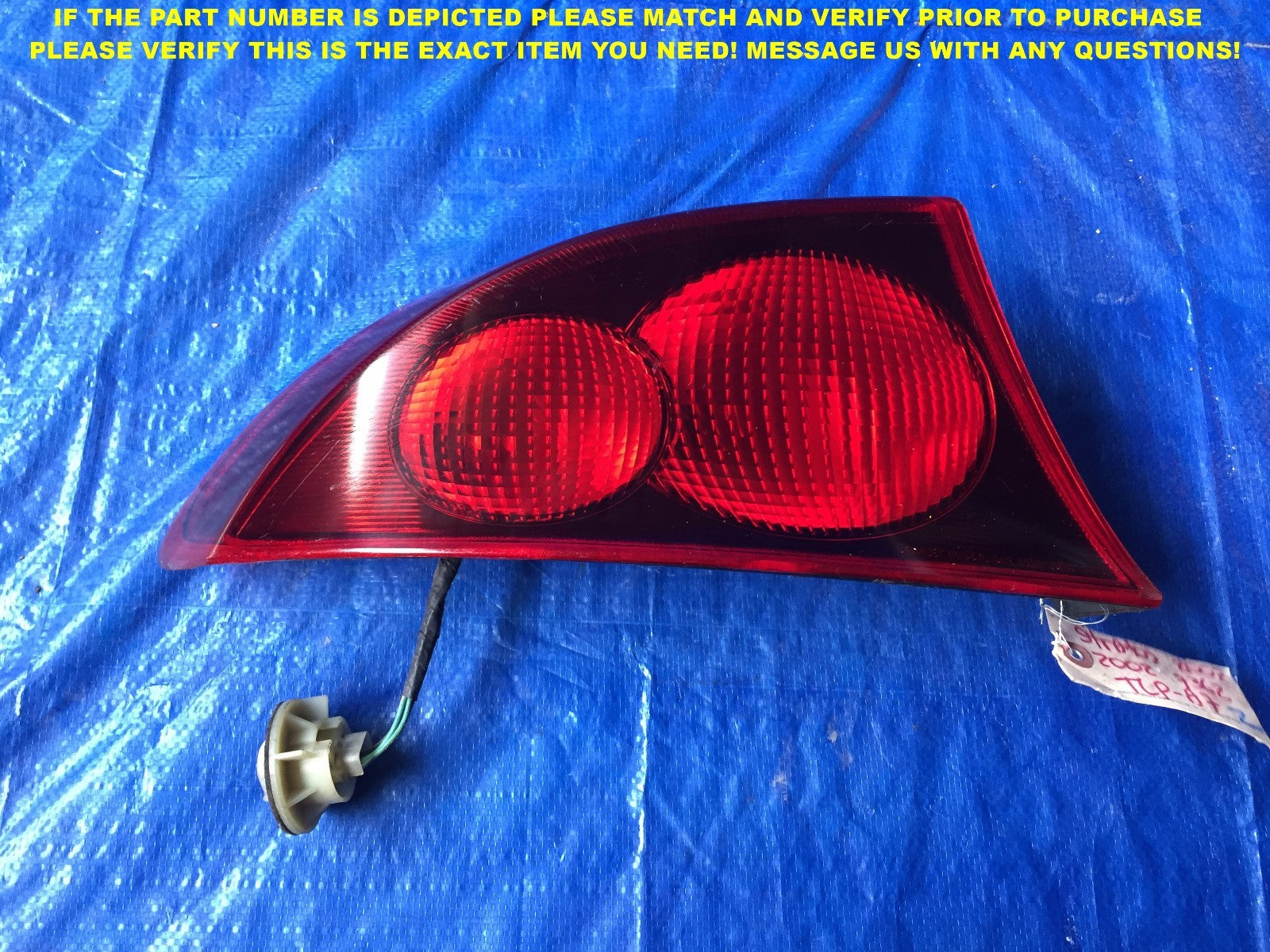 OEM 2001 2002 2003 2004 2005 2006 DODGE STRATUS DRIVER LEFT TAIL LIGHT L LH0