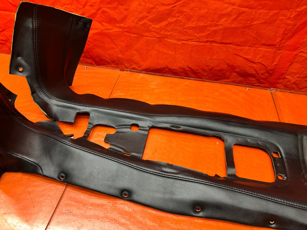 00 03 HONDA S2000 AP1 2.0L BLACK LEATHER CENTER CONSOLE TUNNEL TRIM COVER OEM #313