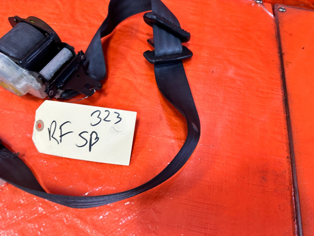 97 01 HONDA PRELUDE   PASSENGER RIGHT FRONT SEAT BELT  SAFETY BELT   OEM #3236