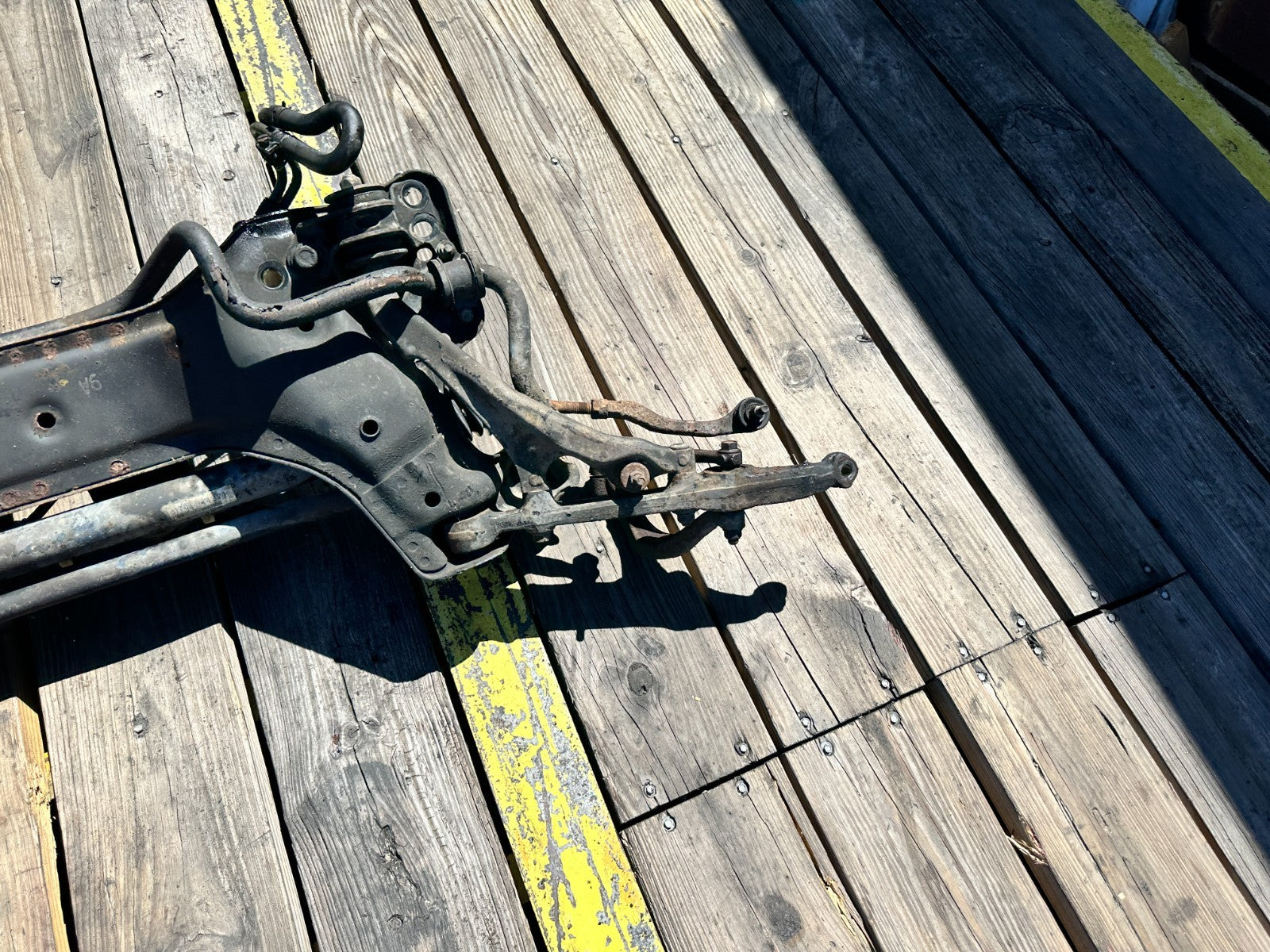 94-01 ACURA INTEGRA K SWAP FRONT SUBFRAME CROSSMEMBER RACK ARMS FORKS #34016