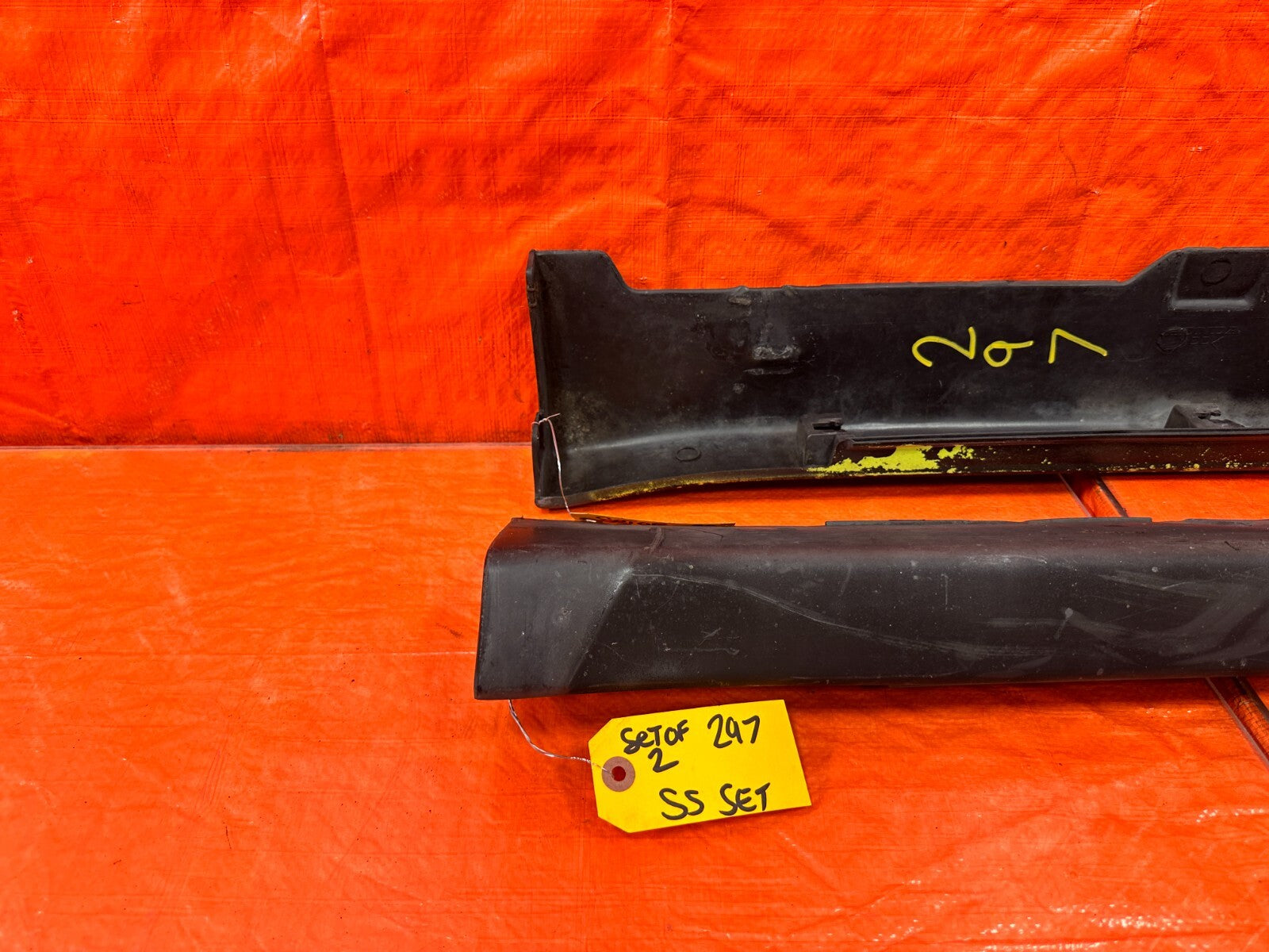 96 00 HONDA CIVIC SEDAN 4D   SIDE SKIRTS OEM FACTORY OE #2970