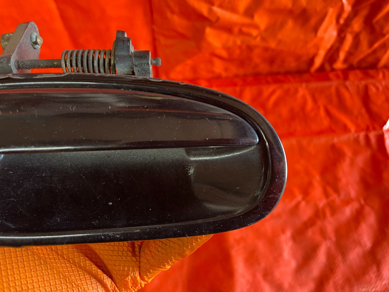 96 00 HONDA CIVIC   PASSENGER RIGHT REAR   EXTERIOR DOOR HANDLE   BLACK   OEM1