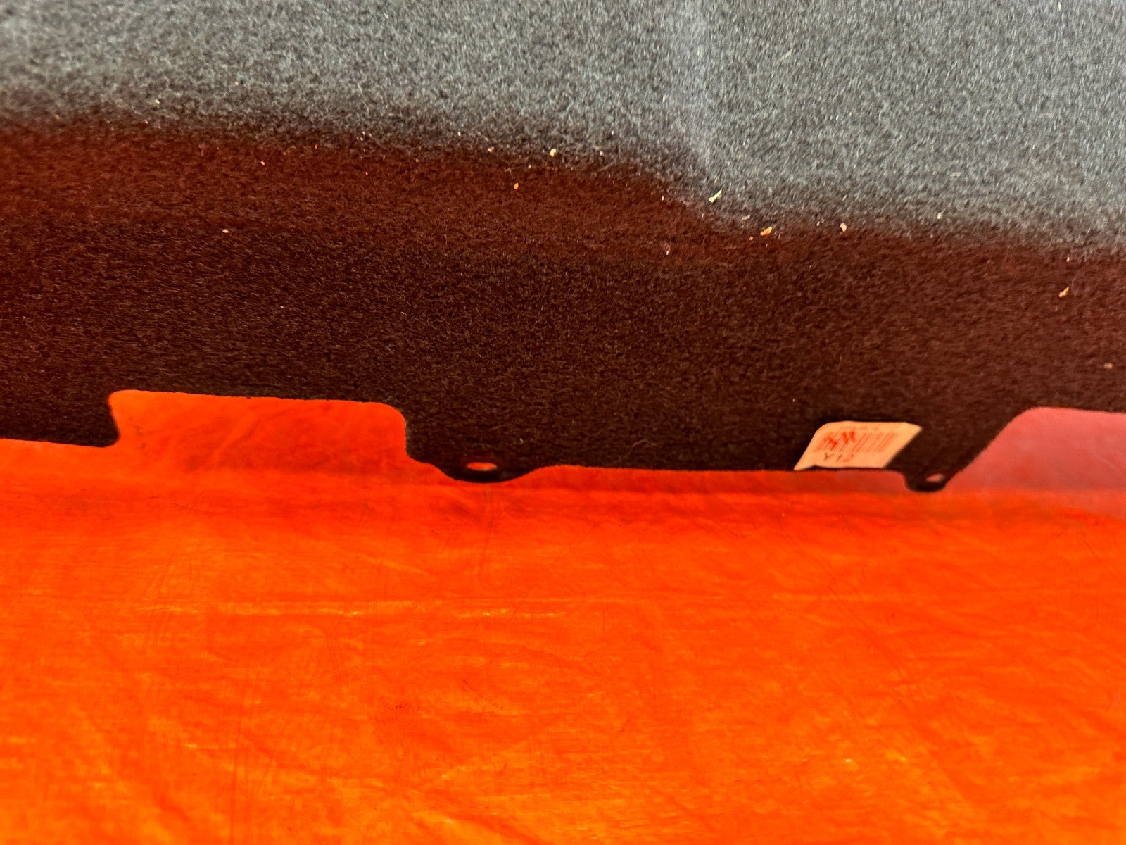 10 16 HYUNDAI GENESIS COUPE   REAR SPEAKER COVER TRAY LINER TRIM   NON SUB MODEL10