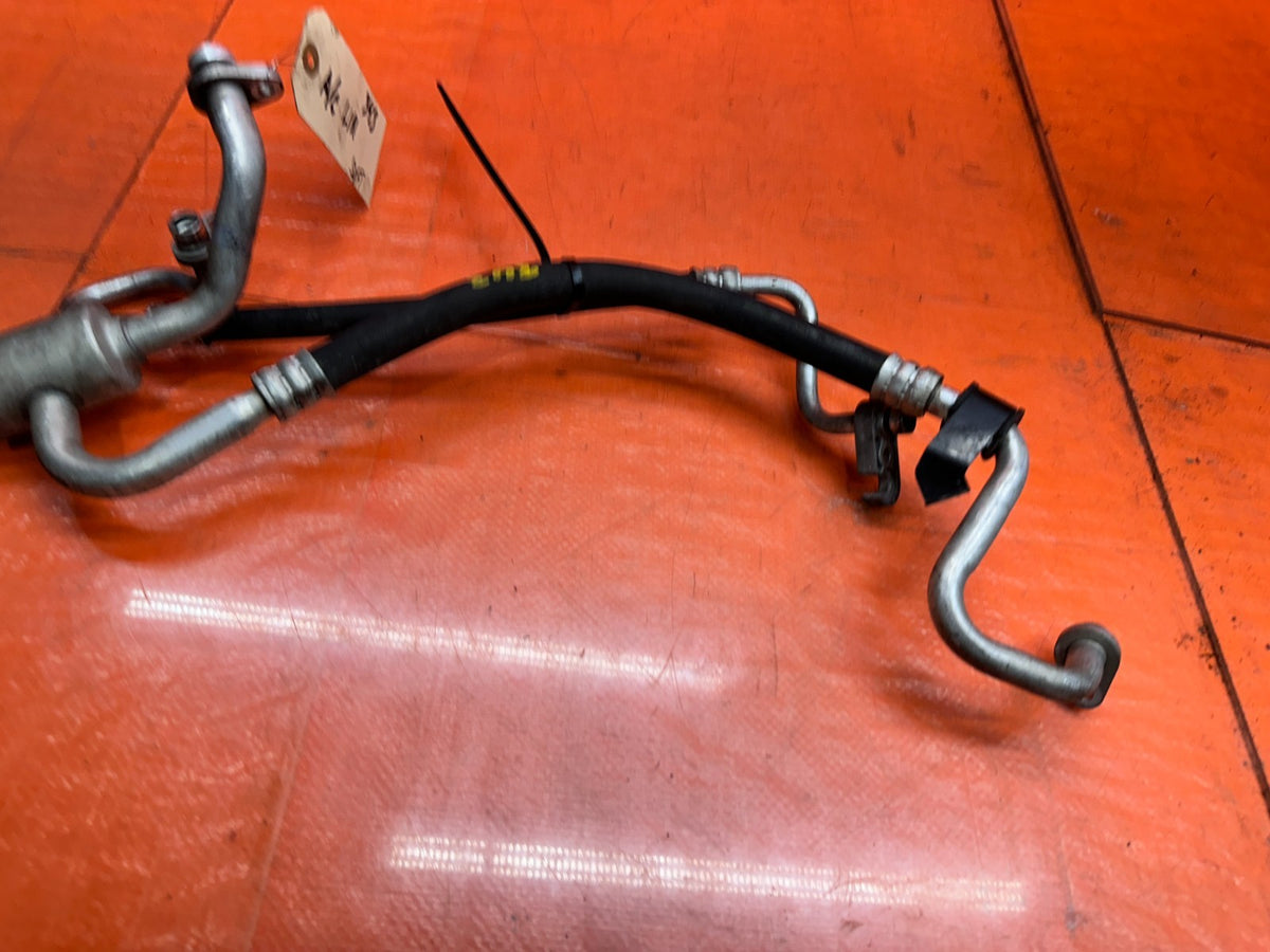 14-15 INFINITI Q50 3.7L A/C AIR CONDITIONING COMPRESSOR REFRIGERANT LINES OEM #38