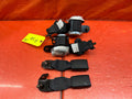 02 06 ACURA RSX TYPE S & BASE   REAR SEAT BELT SET LEFT RIGHT BLACK OEM #2400