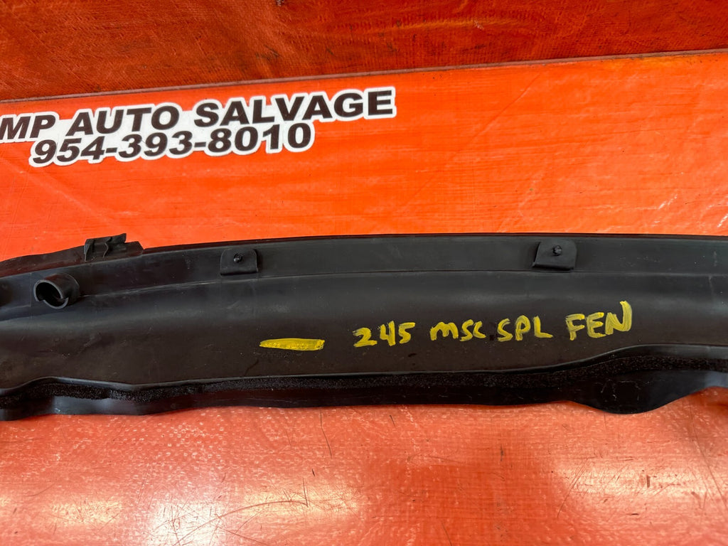 08 15 INFINITI G37 & Q60 COUPE DRIVER LEFT FRONT   FENDER SEAL TRIM GASKET #2459