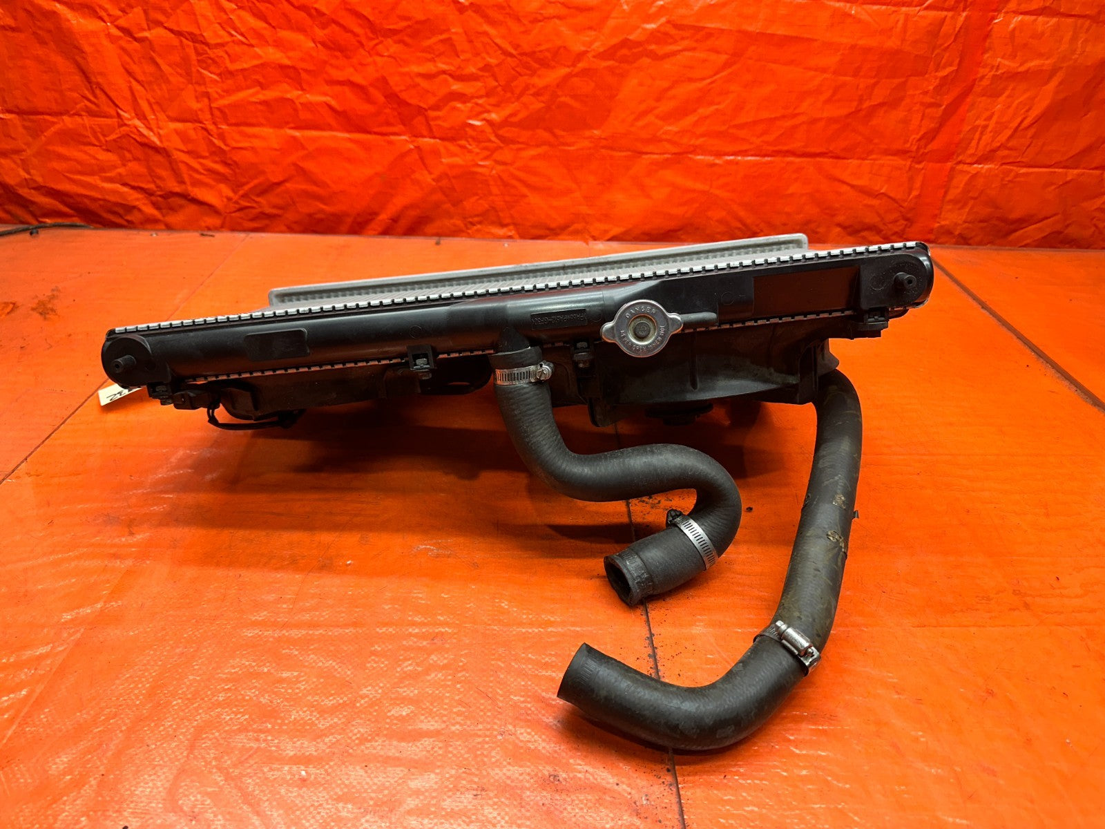 92 96 HONDA PRELUDE RADIATOR ASSEMBLY FANS HOSES OEM #3329
