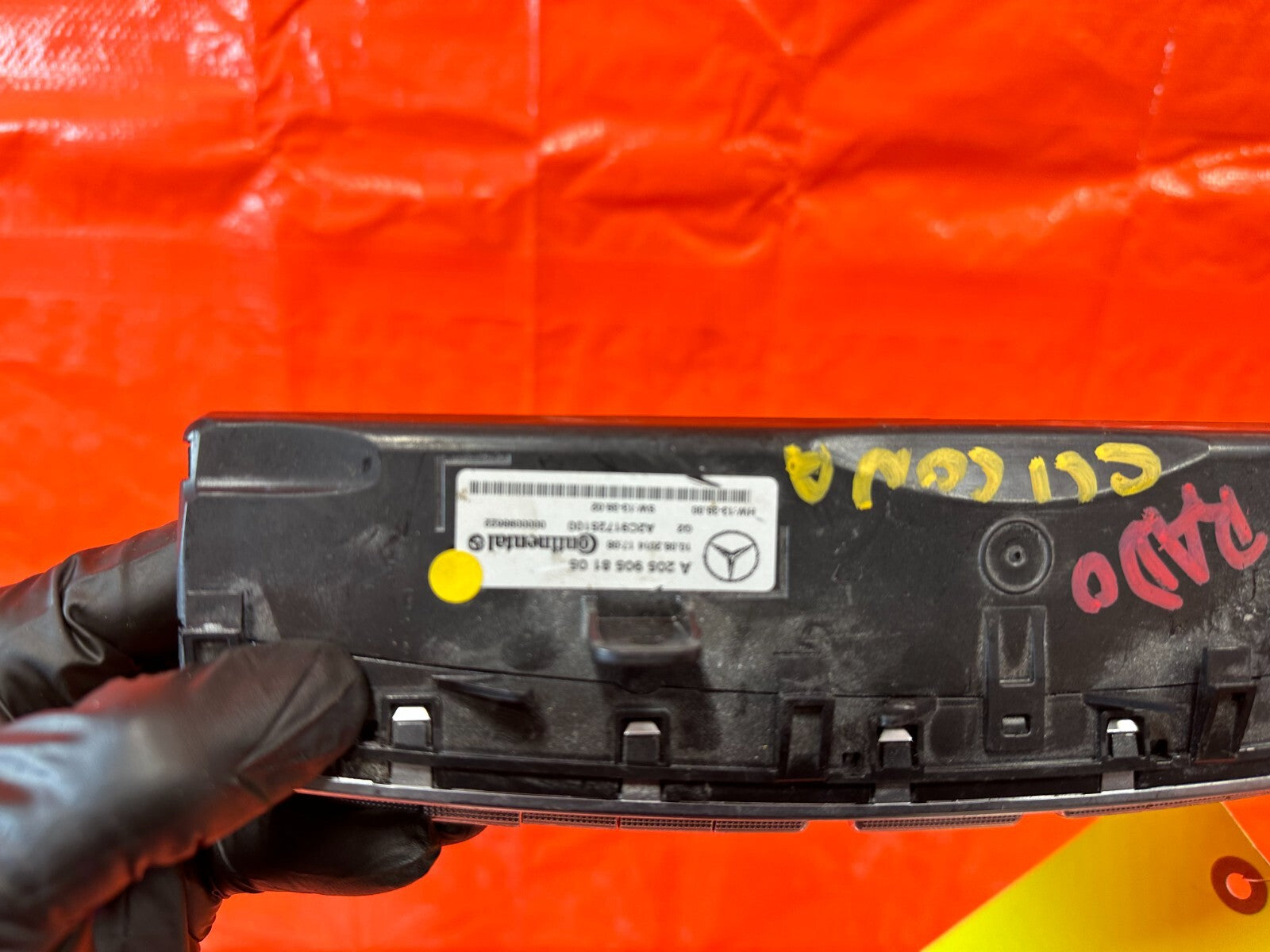 MERCEDES BENZ C CLASS W205 AIR CONDITIONING AC HEATER CLIMATE CONTROL A2059058108