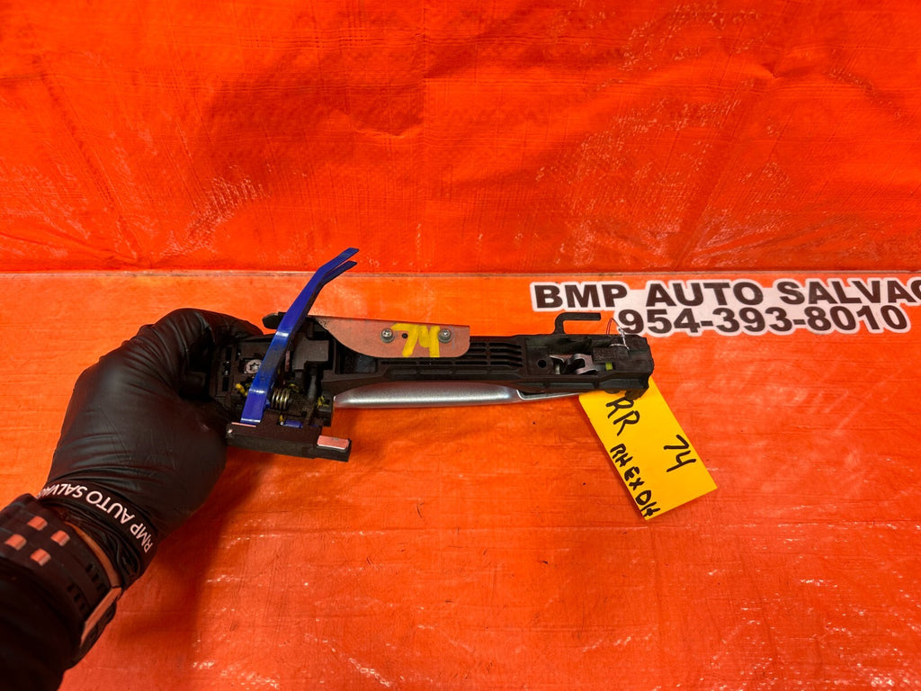 2012 SUBARU WRX STI SEDAN   PASSENGER RIGHT REAR EXTERIOR DOOR HANDLE OEM #748