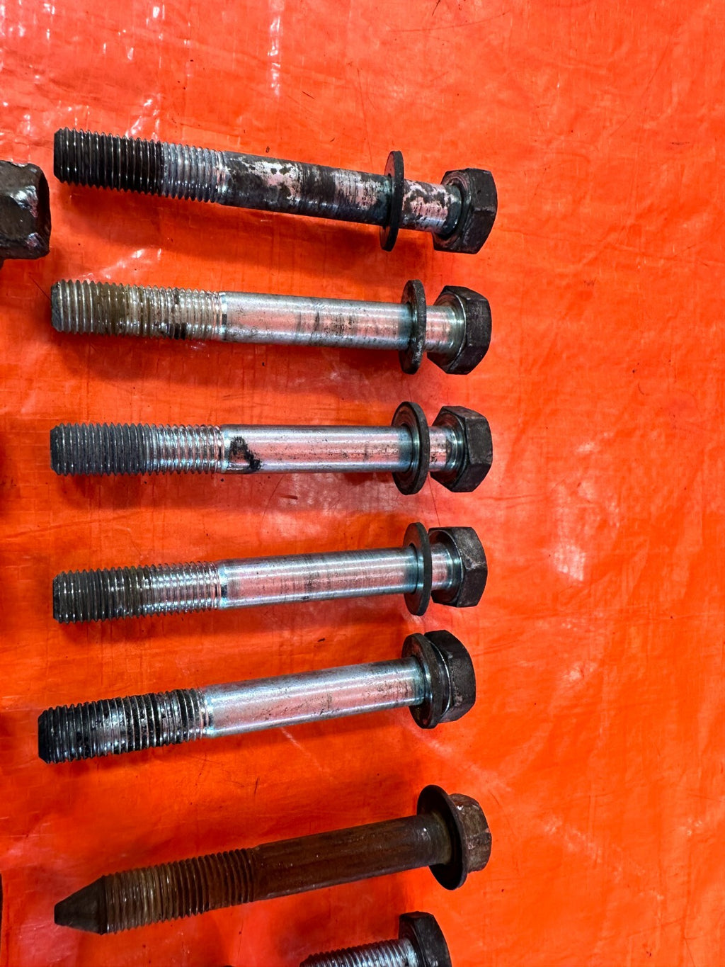 94 01 ACURA INTEGRA   TRAILING ARM TO CHASSIS BOLTS HARDWARE   OEM #2814