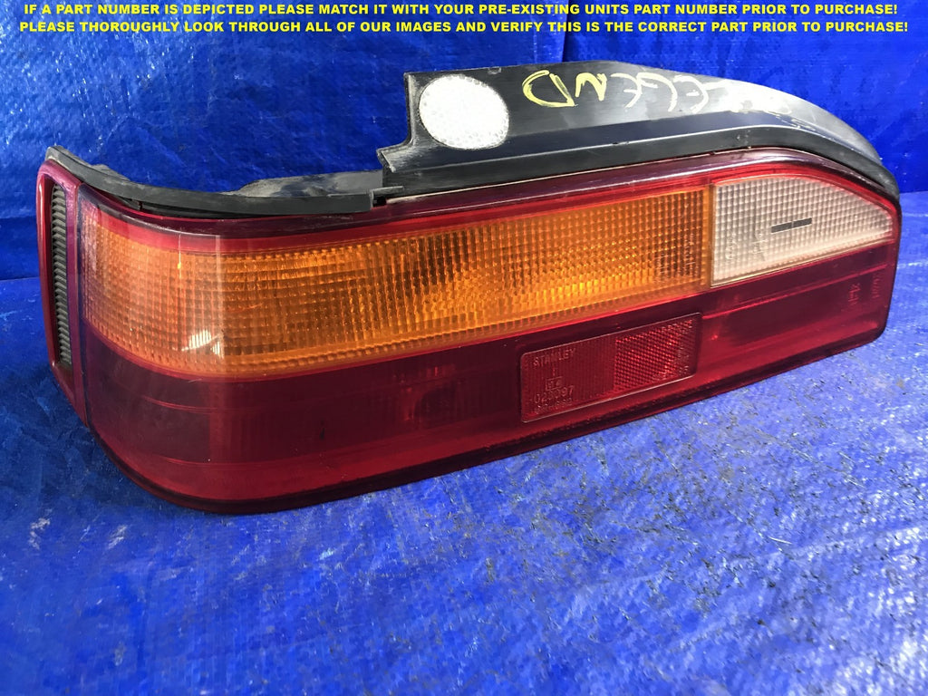 OEM 1987 1988 1989 87 88 89 ACURA LEGEND 2D COUPE DRIVER LEFT TAIL LIGHT L LH3