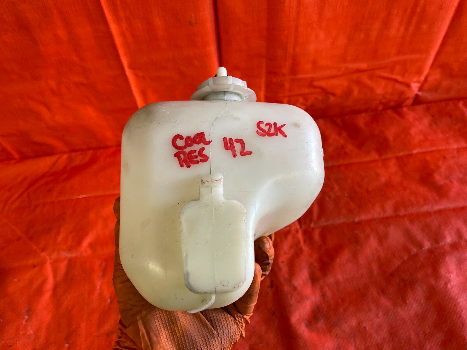 00 09 HONDA S2000   COOLANT OVERFLOW TANK RESERVOIR   OEM OE FACTORY2