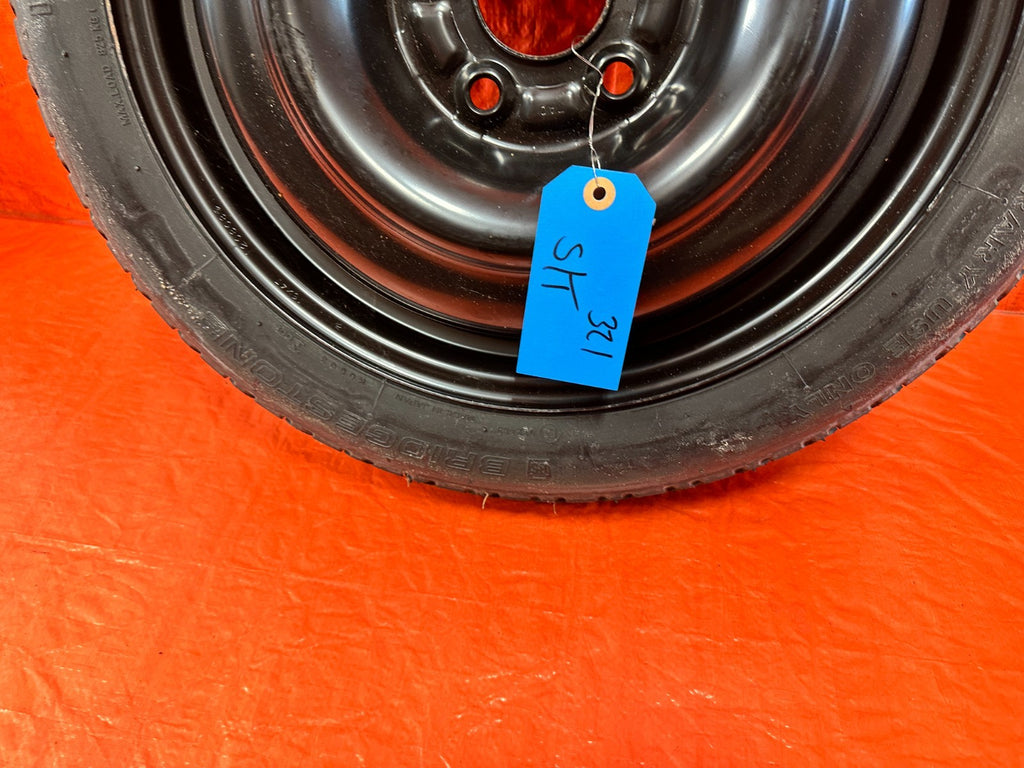 09 14 ACURA TSX   EMERGENCY SPARE BACK UP TIRE WHEEL RIM   OEM FACTORY #3212