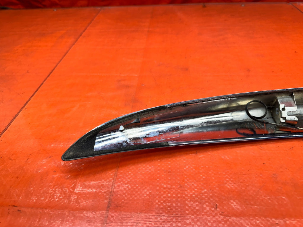 08 15 INFINITI G37 COUPE 2D TRUNK TRIM CHROME W/ BACK UP CAMERA OEM FACTORY15