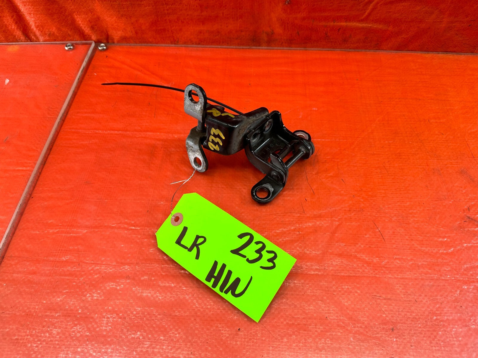 09 14 ACURA TSX   DRIVER LEFT REAR   DOOR HINGE SET UPPER LOWER OEM FACTORY #2330
