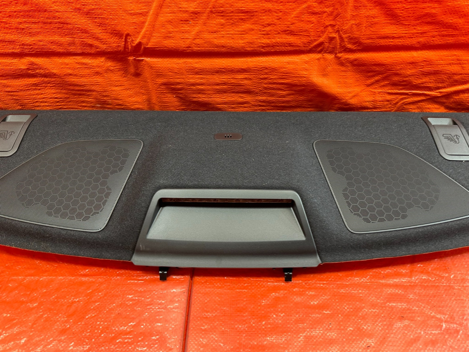 17 20 INFINITI Q60   REAR UPPER TRUNK TRIM / SPEAKER COVER   OEM FACTORY #2008