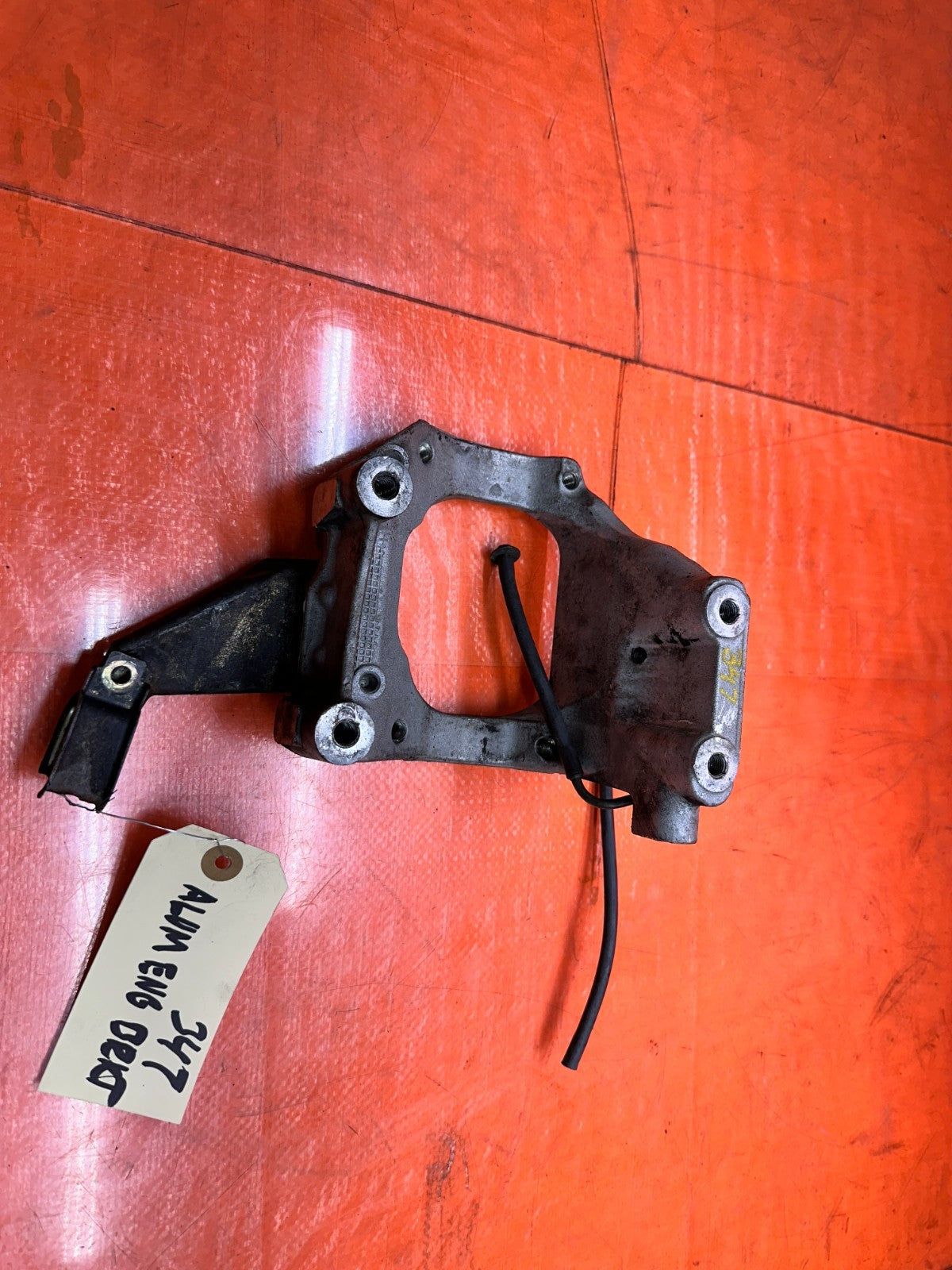 2004-2008 ACURA TL 3.2L 6MT MANUAL TRANS ALUMINUM BRACKET OEM #3471