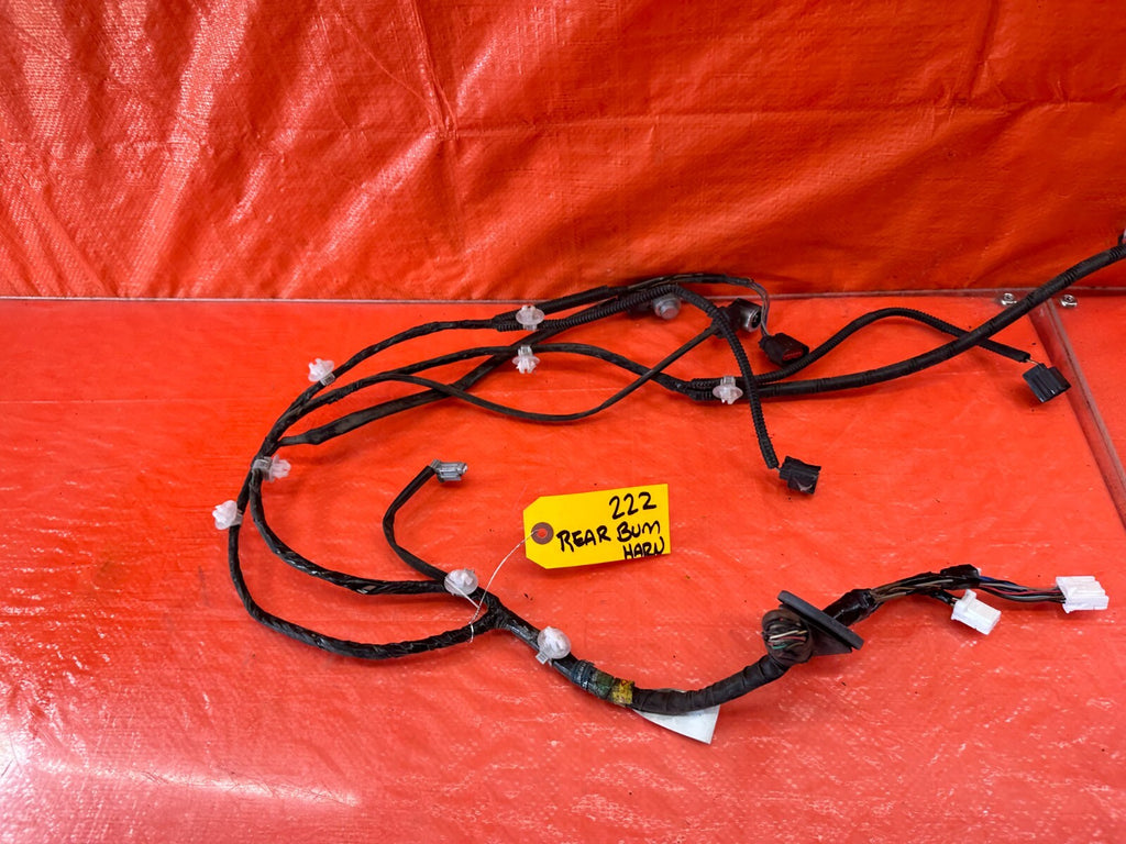 2017 17 INFINITI Q50 RED SPORT 400 REAR BUMPER WIRE HARNESS WIRING LOOM OEM #2222