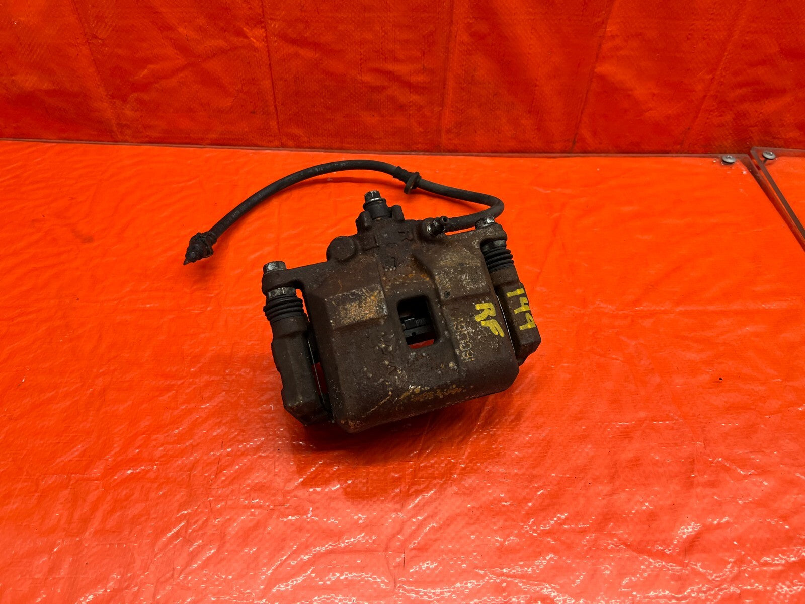 02 06 ACURA RSX TYPE S   PASSENGER RIGHT FRONT BRAKE CALIPER   OEM FACTORY #1494
