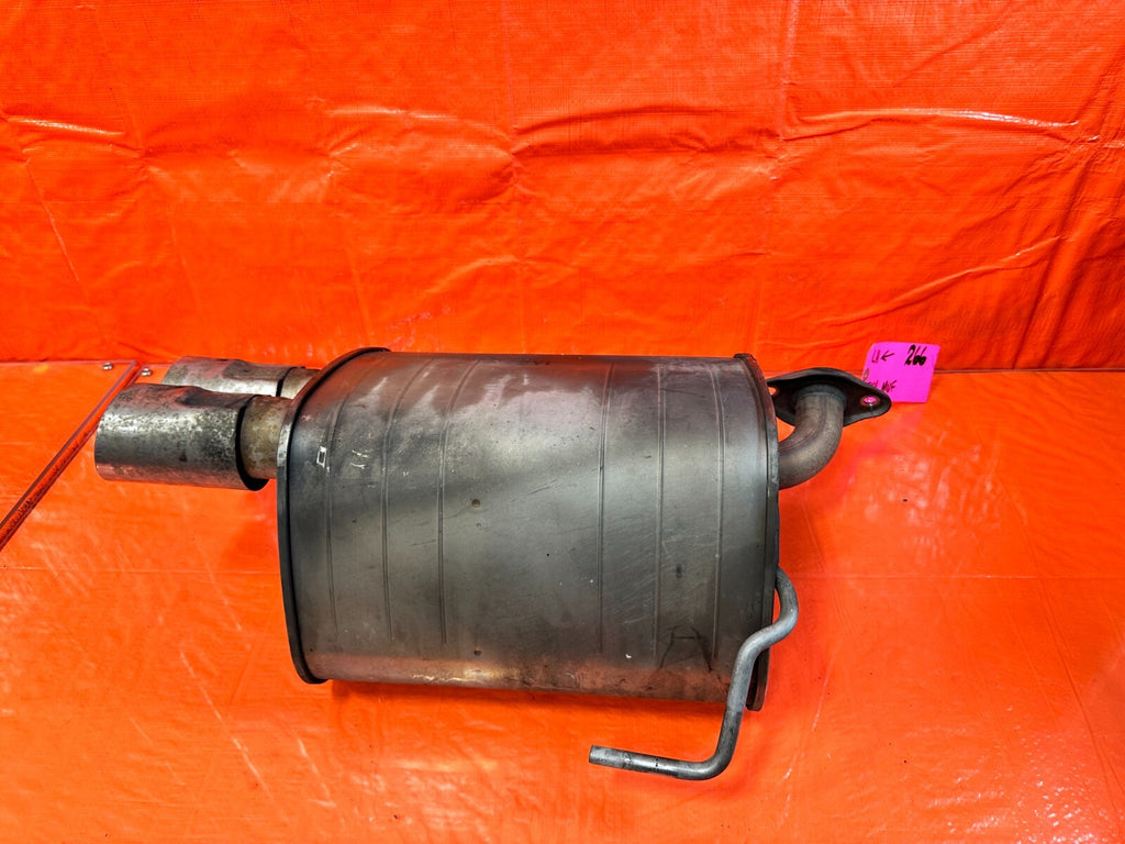 15 20 SUBARU WRX STI   FACTORY EXHAUST MUFFLER TAIL PIPE PAN   LEFT SIDE OEM 2668