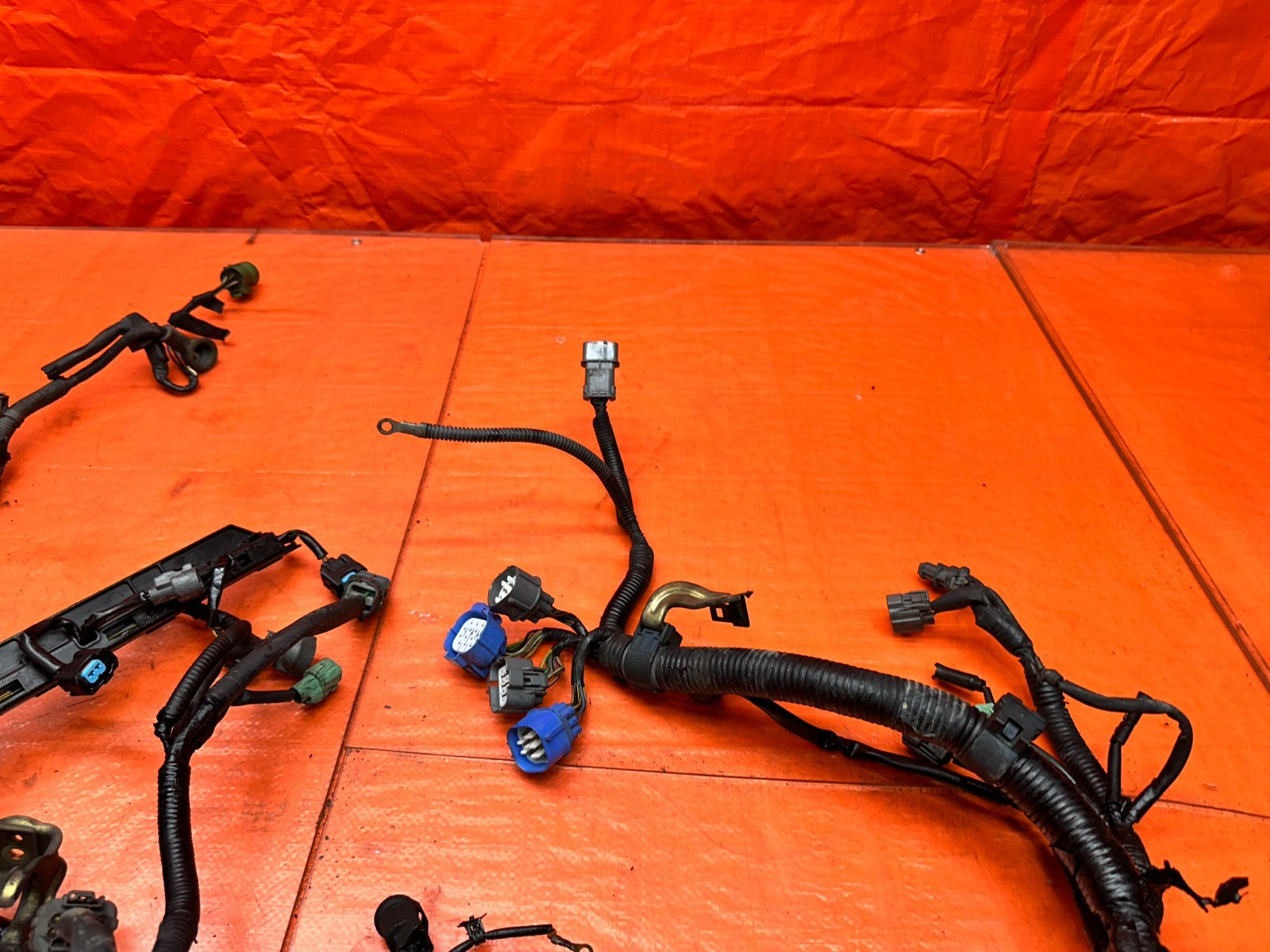97 01 HONDA PRELUDE 2.2L H22A ENGINE MOTOR MAIN WIRE WIRING HARNESS OEM #3368