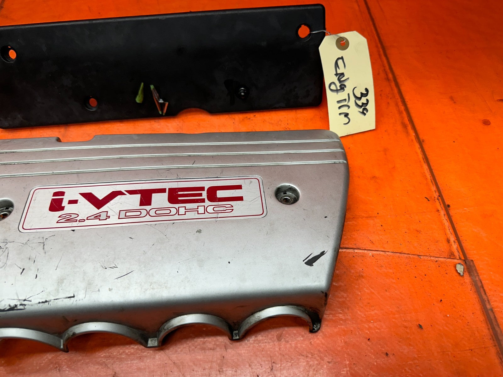 04-05 ACURA TSX 2.4L K24A2 INTAKE MANIFOLD COIL PACK COVER TRIM OEM #3396