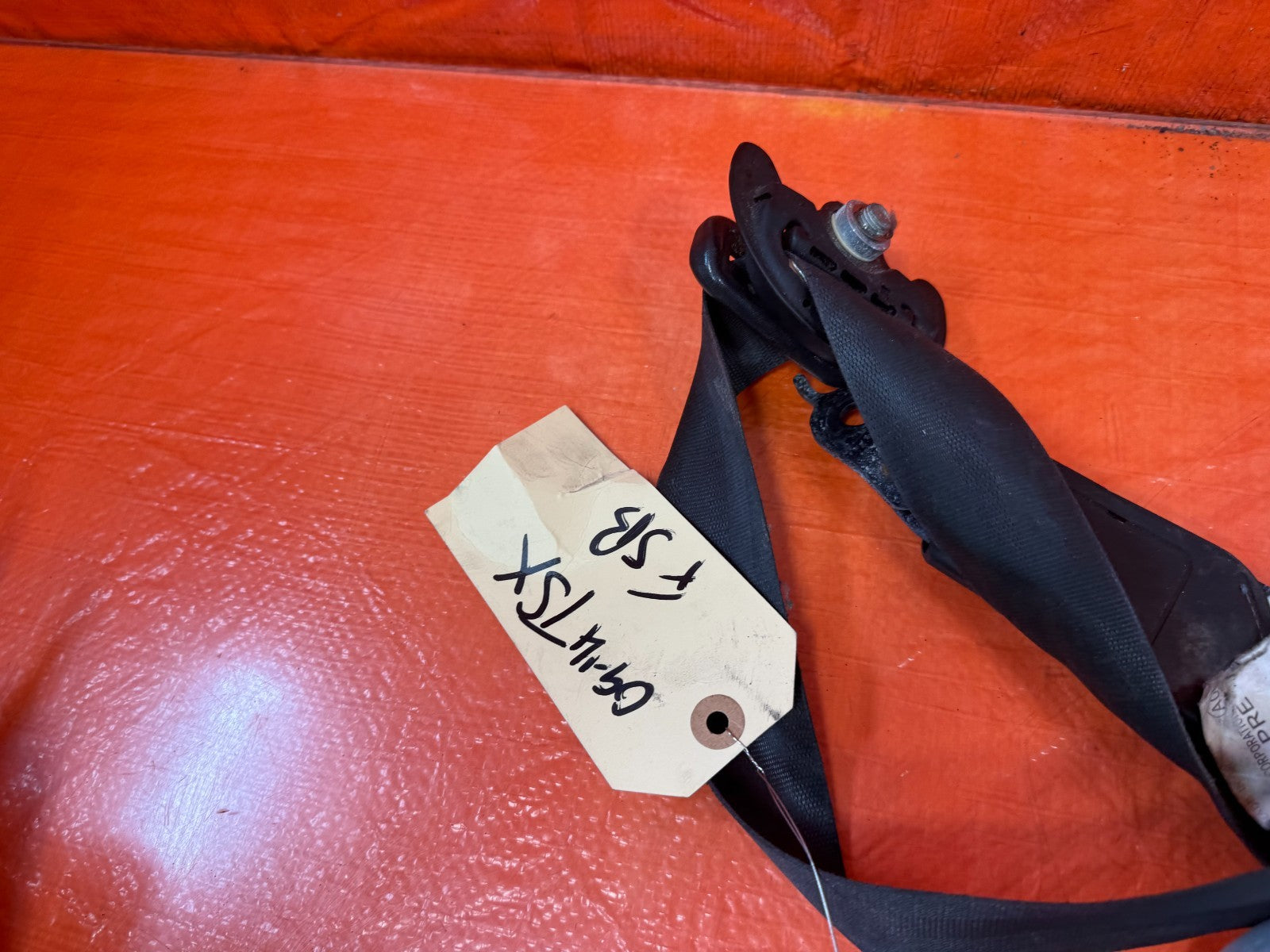 09 14 ACURA TSX   2.4L   DRIVER LEFT FRONT   SEAT BELT SAFETY BELT   OEM #09TSX7