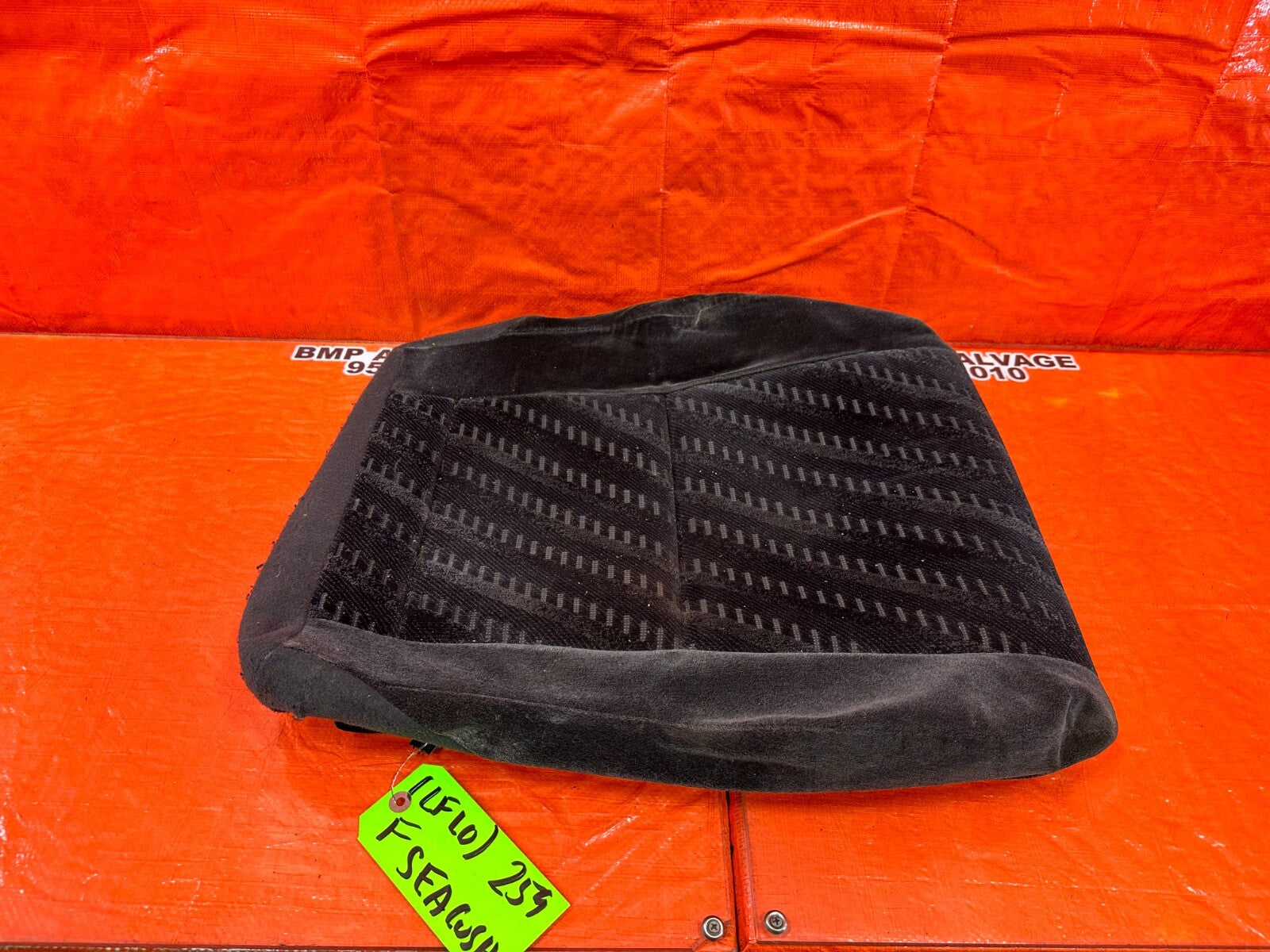 97 98 HONDA PRELUDE DRIVER LEFT FRONT LOWER SEAT COVER SKIN CUSHION OEM 2590