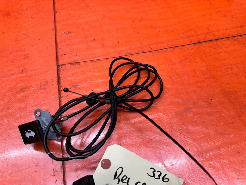 97 01 HONDA PRELUDE 2.2L FRONT HOOD LATCH PULL RELEASE WIRE CABLE OEM #3367