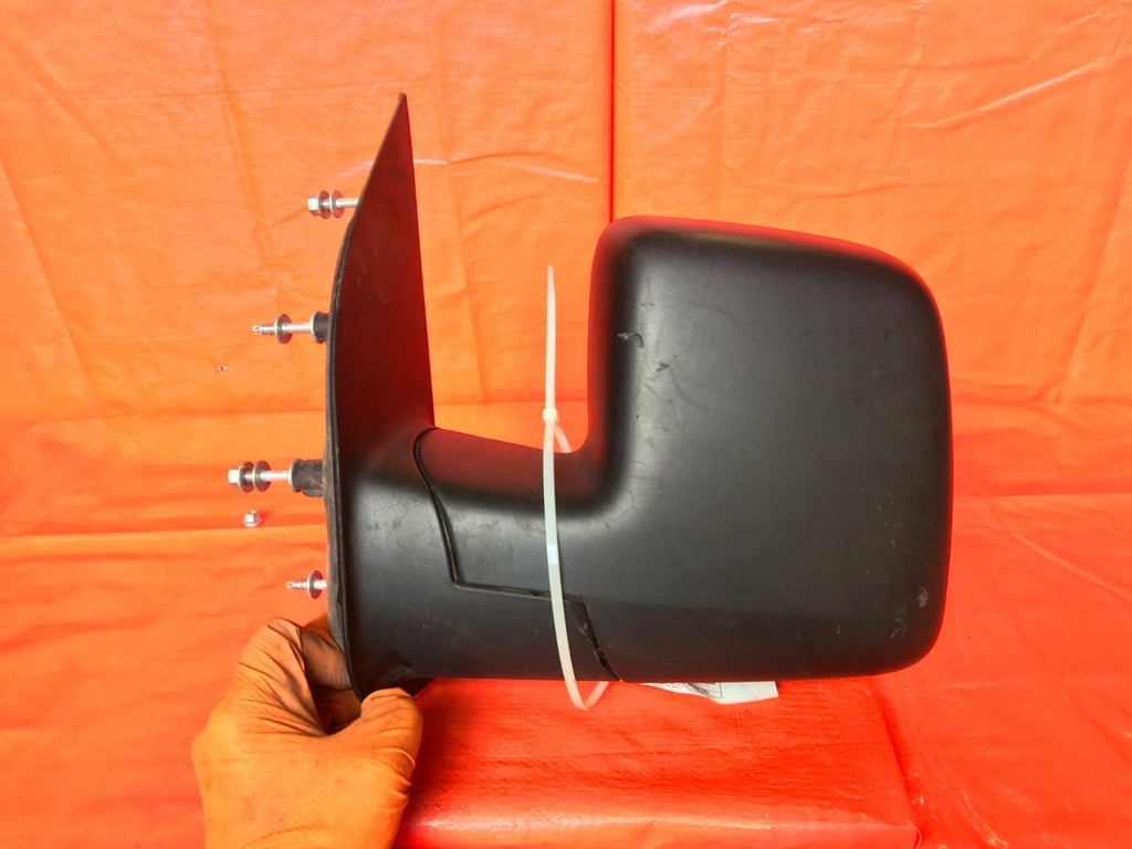 OEM 2007 2008 2009 FORD E 150 DRIVER LEFT SIDE VIEW MIRROR   MANUAL   BLACK0
