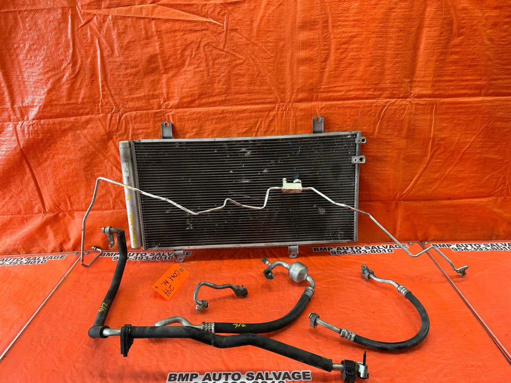 08 12 LEXUS ES350   AC LINE SET LINES PIPES HOSES W/ CONDENSER  14