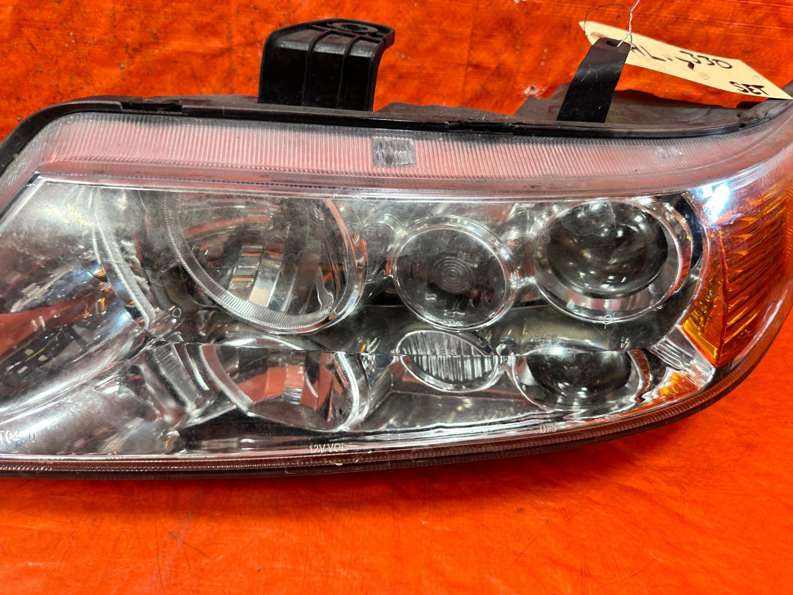 04 08 ACURA TSX   CRYSTAL HOUSING HEADLIGHTS HEADLAMPS   W/ BALLASTS #3309