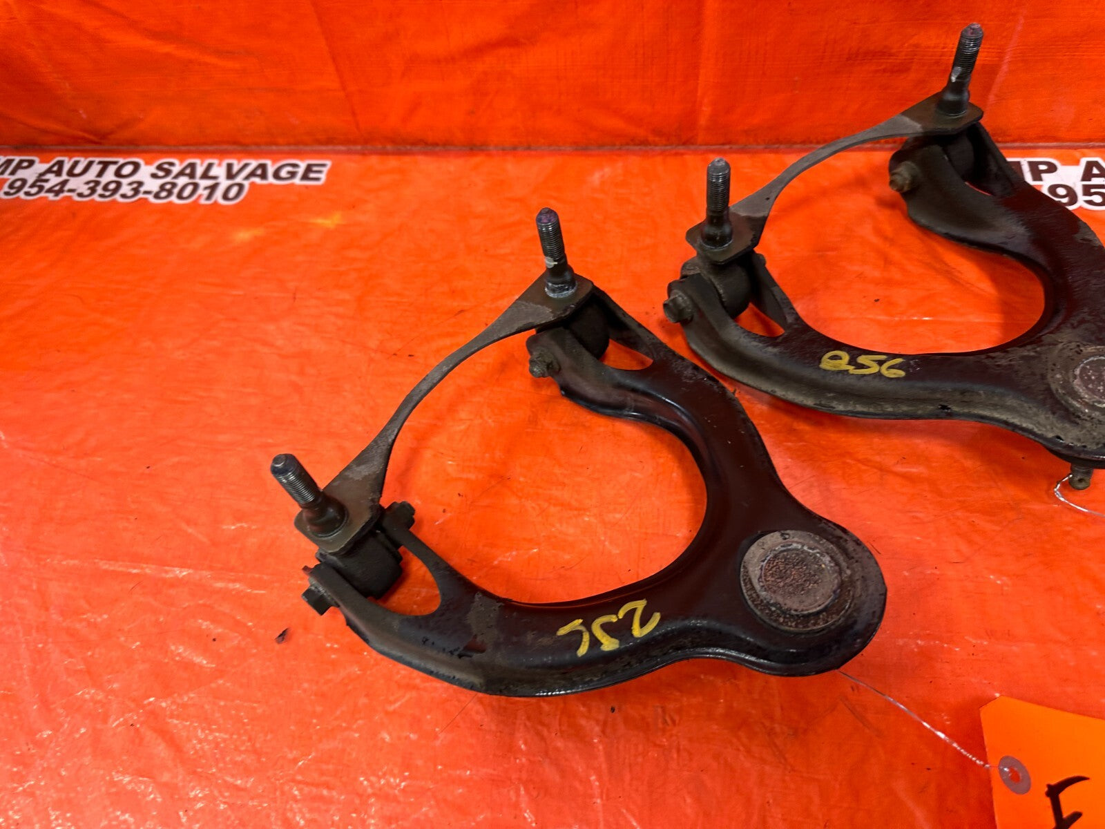 93 97 HONDA DEL SOL   FRONT UPPER CONTROL ARMS LEFT & RIGHT SET   OEM #2564