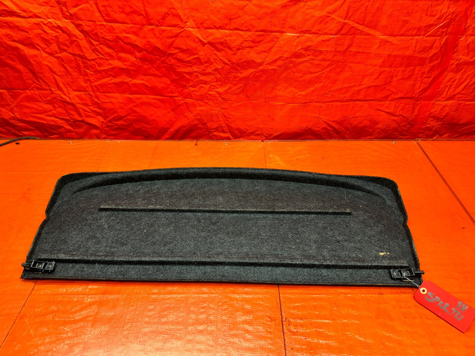 1994 2001 ACURA INTEGRA REAR SPEAKER TRAY BRACKETS PANELS MOUNTS PAIR OEM #3318