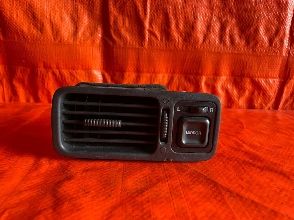 97 01 HONDA CR V CRV   POWER MIRROR SWITCH W/ AC VENT COMPLETE SET UP   OEM #760